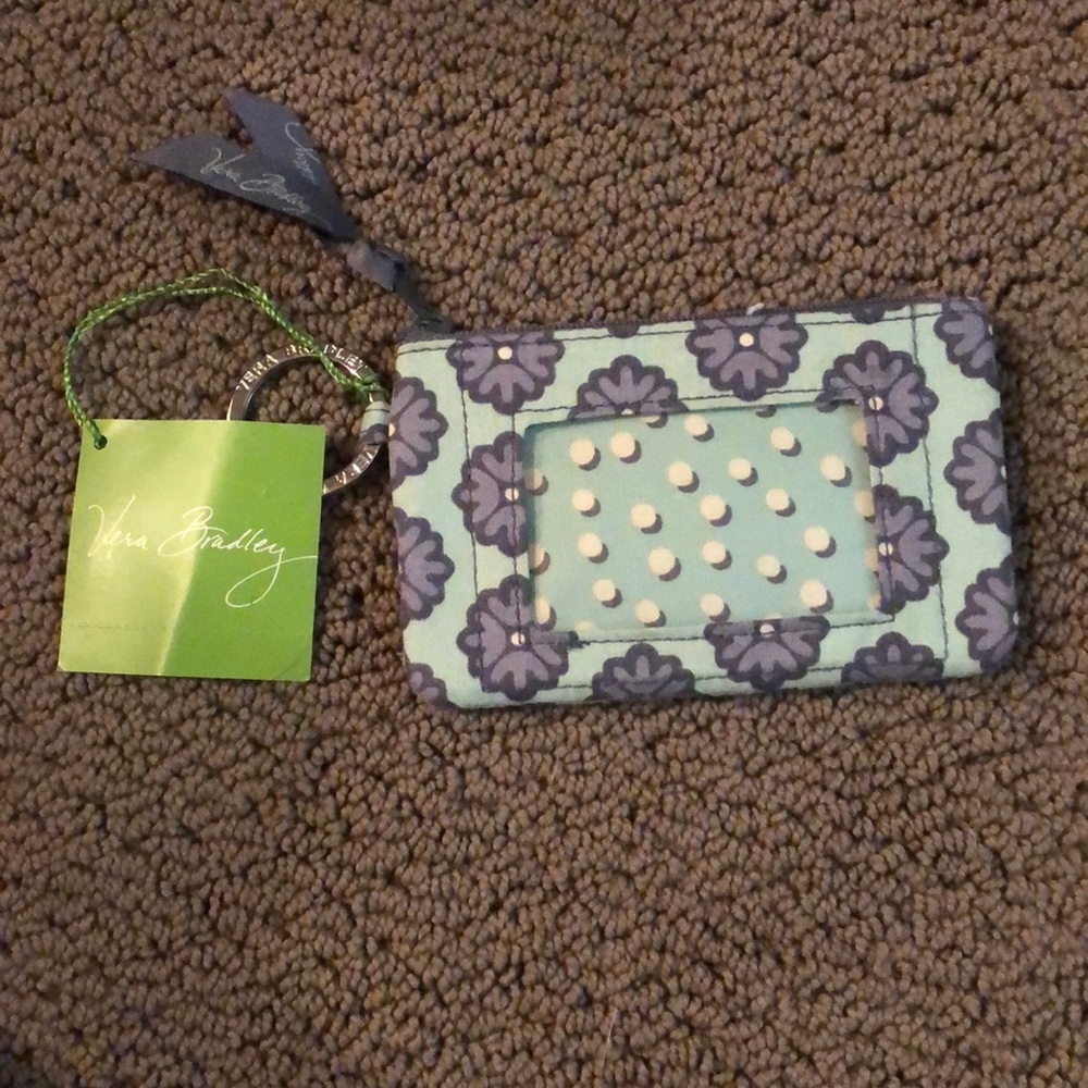 Vera Bradley Zip ID case Nomadic Blossoms
